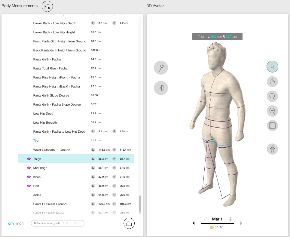 Body Scan Software for Tailors
